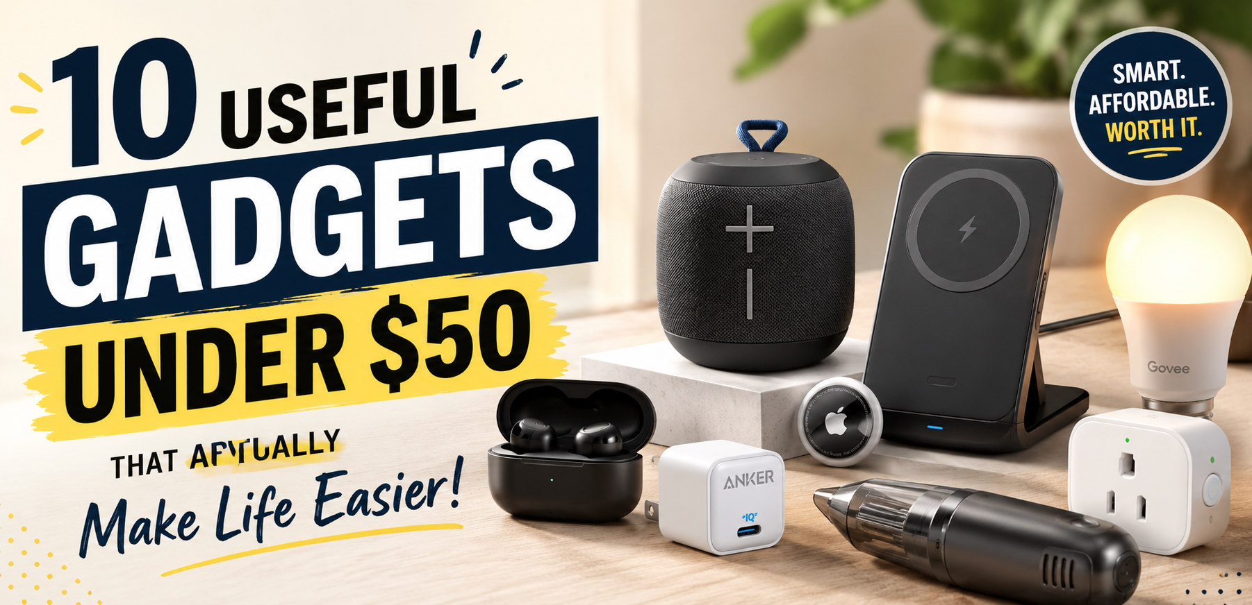 10 Useful Gadgets Under $50