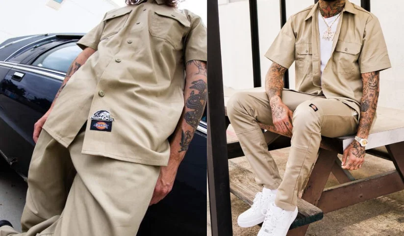 Dickies Work Shirts For Men
