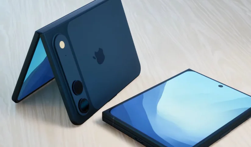Apple folding phone