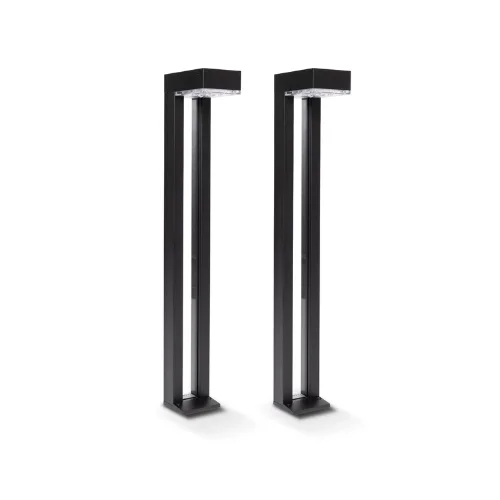 Solar Path Lights with Glass Insert | Warm White